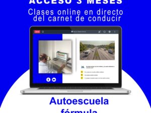 acceso 3 meses autoescuela formula